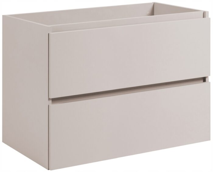 SIMPLE 80 cm kaszmir szafka łazienkowa z szufladami