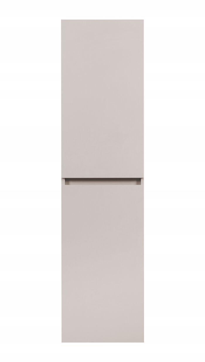 SIMPLE 136 cm kaszmir regał łazienkowy wiszący z drzwiami i półkami
