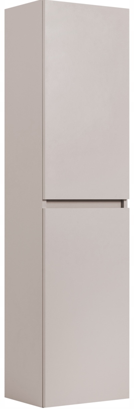 SIMPLE 136 cm kaszmir regał łazienkowy wiszący z drzwiami i półkami