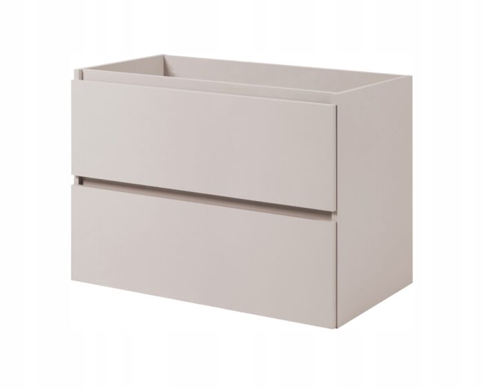 SIMPLE 80 cm kaszmir szafka łazienkowa z szufladami