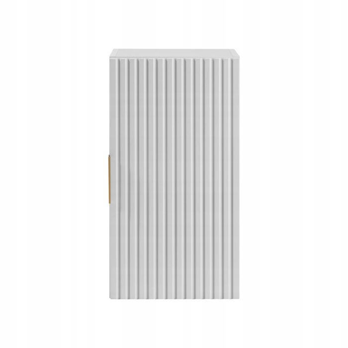 FLOW 68 cm biały półsłupek łazienkowy wiszący frezowany