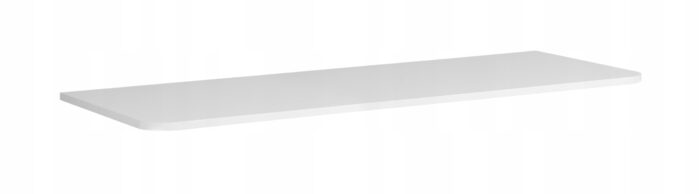 LINEA 120 cm biały blat łazienkowy pod umywalkę