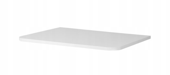 LINEA 60 cm biały blat łazienkowy pod umywalkę