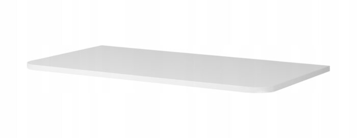 LINEA 80 cm biały blat łazienkowy pod umywalkę