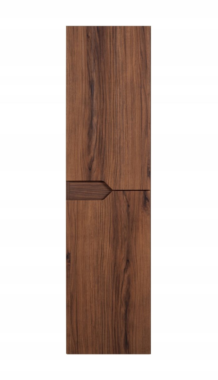 MODERN 136 cm dąb orzech słupek łazienkowy wiszący gładki