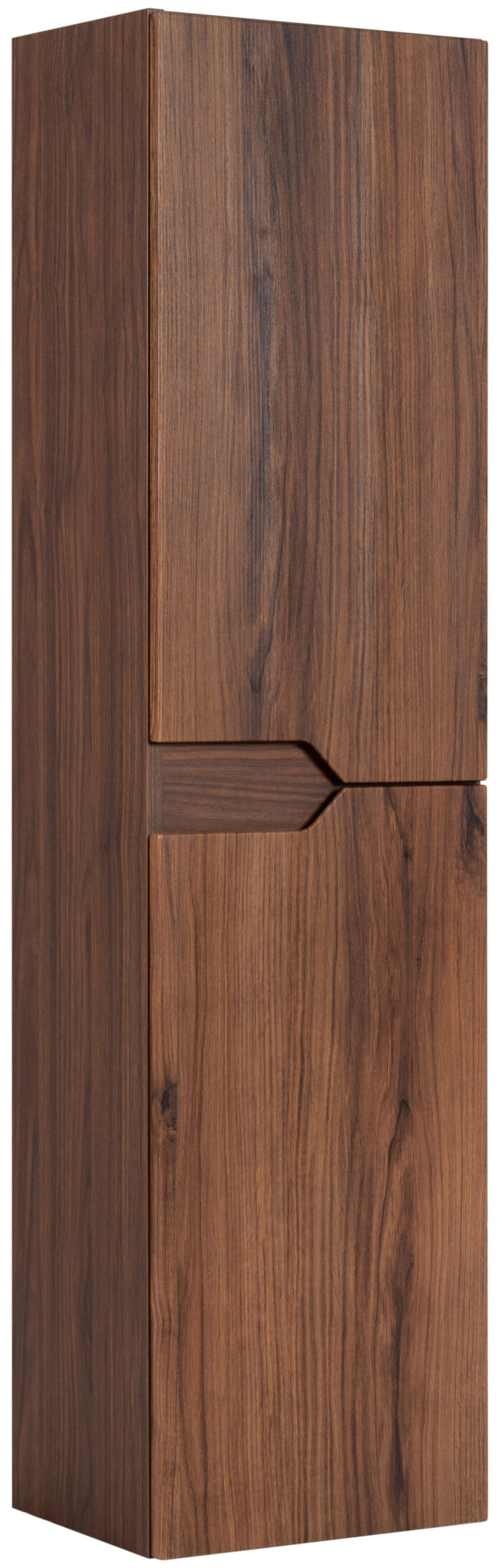 MODERN 136 cm dąb orzech słupek łazienkowy wiszący gładki