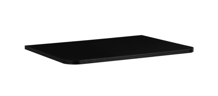 LINEA 60 cm czarny blat łazienkowy pod umywalkę