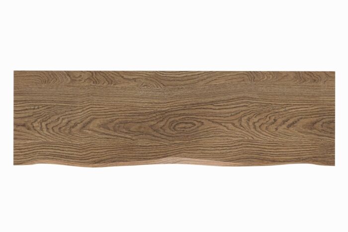 Blat 140 cm dąb nature casella dekoracyjnie nieregularna krawędź  Nova Line Reed Green Viva