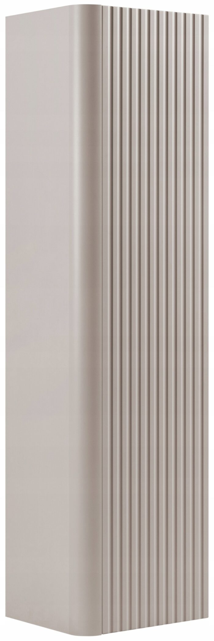 LINEA 35 cm kaszmir słupek łazienkowy 136 cm wiszący ryflowany Push to Open