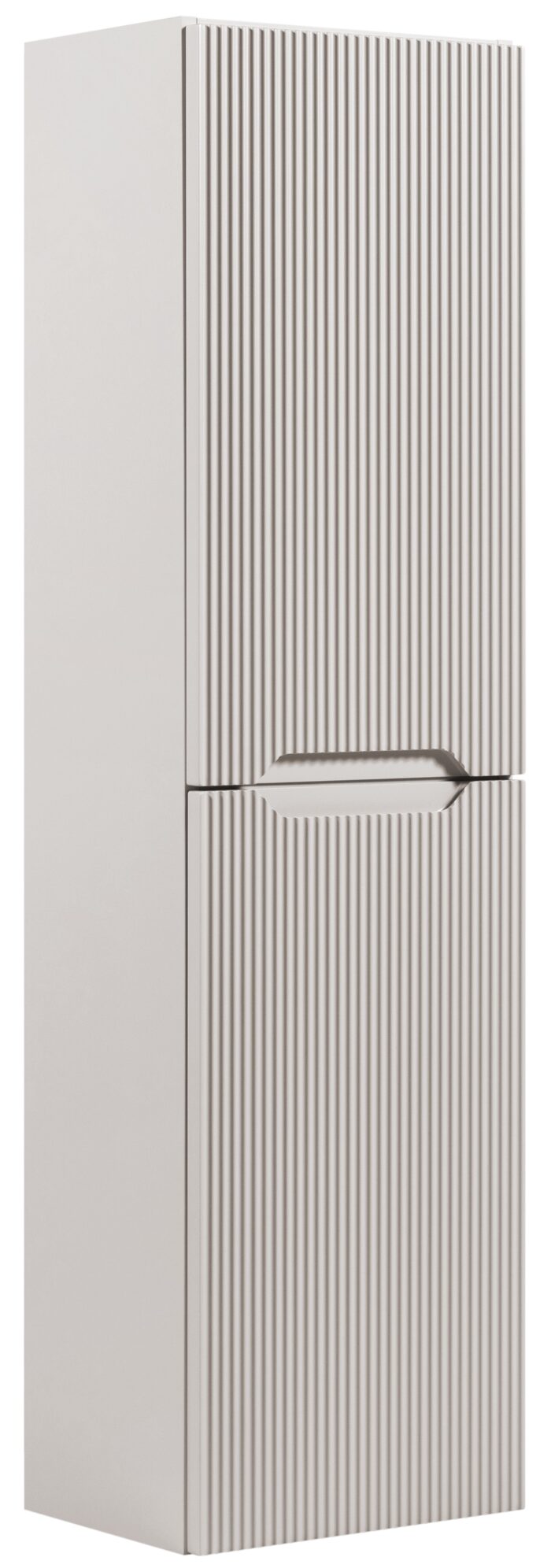 NOVO 130 cm kaszmir słupek łazienkowy wiszący ryflowany 3 półki cichy domyk