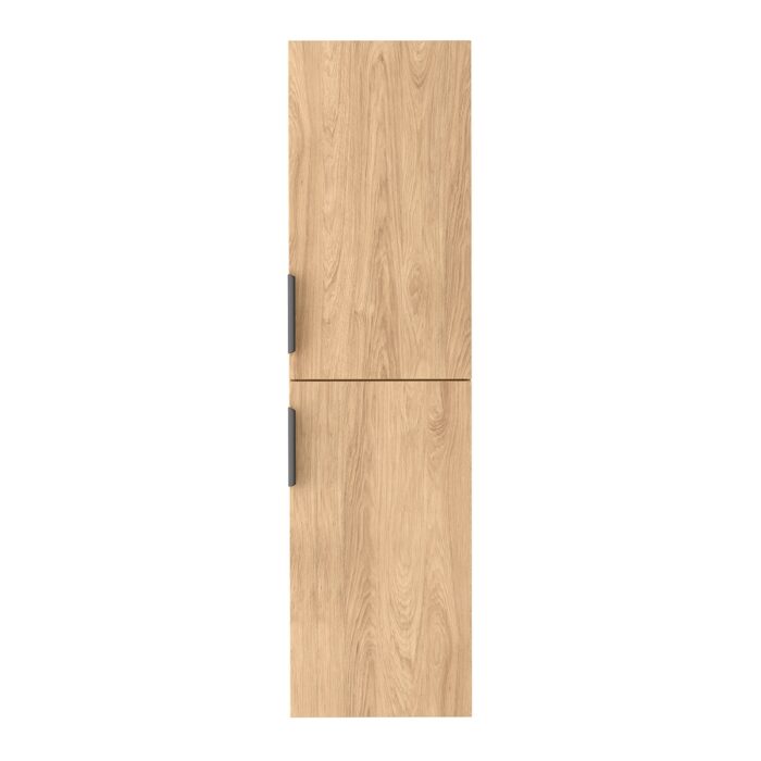 LUNA 130 cm hikora słupek łazienkowy wiszący 3 półki cichy domyk