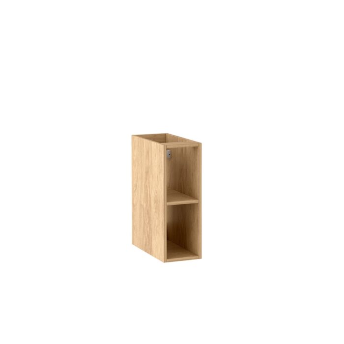 NOVO 140 cm hikora szafka łazienkowa wisząca 4 szuflady regał ryflowana MDF