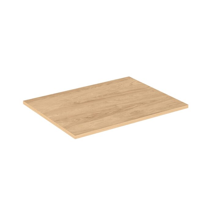 NOVO 60 cm hikora szafka łazienkowa z blatem 2 szuflady słupek 130 cm MDF