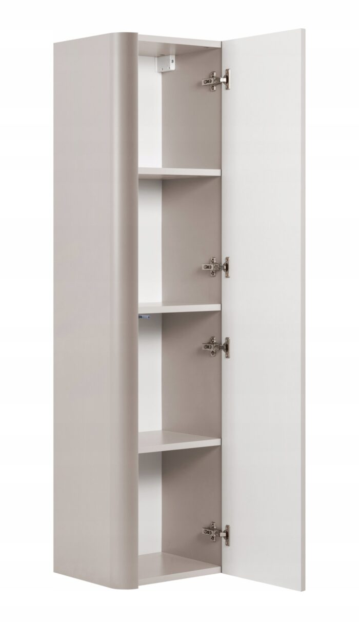 LINEA 35 cm kaszmir słupek łazienkowy 136 cm wiszący ryflowany Push to Open